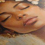 Portrait 161 Canvas Art 18" x 24" / 45 x 60 cm / Black