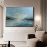 Abstract 1611 Canvas Art 18" x 24" / 45 x 60 cm / Black