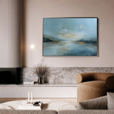 Abstract 1611 Canvas Art 18" x 24" / 45 x 60 cm / Black