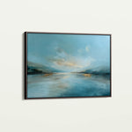 Abstract 1611 Canvas Art 18" x 24" / 45 x 60 cm / Black
