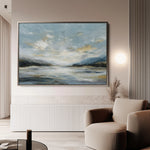 Abstract 1612 Canvas Art 18" x 24" / 45 x 60 cm / Black