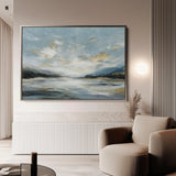 Abstract 1612 Canvas Art 18" x 24" / 45 x 60 cm / Black