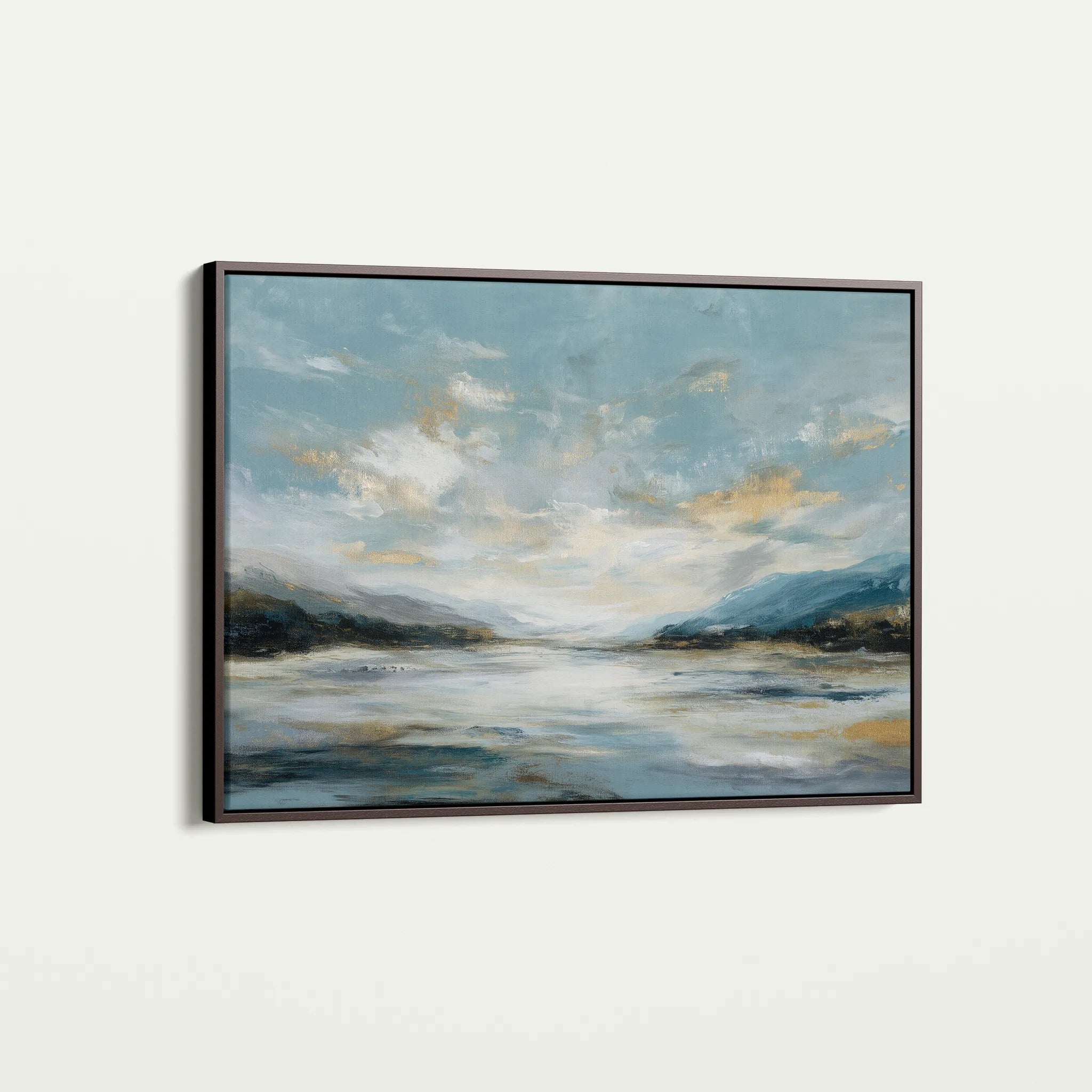 Abstract 1612 Canvas Art 18" x 24" / 45 x 60 cm / Black