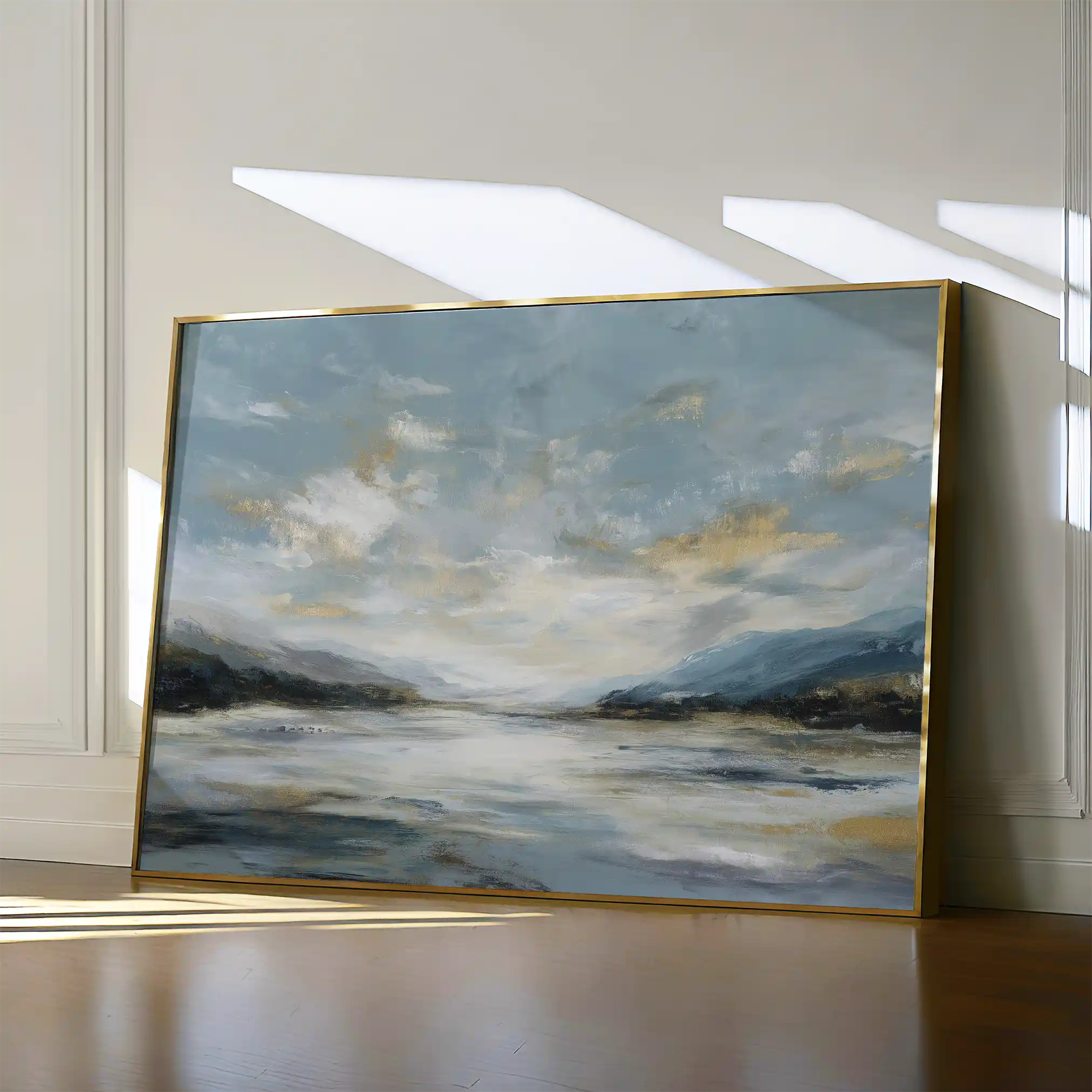 Abstract 1612 Canvas Art 60 x 40 cm / Black