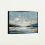 Abstract 1612 Canvas Art 60 x 40 cm / Black