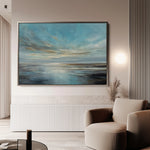 Abstract 1613 Canvas Art 18" x 24" / 45 x 60 cm / Black
