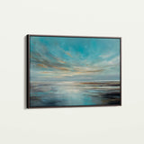 Abstract 1613 Canvas Art 18" x 24" / 45 x 60 cm / Black