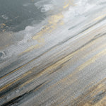 Abstract 1614 Canvas Art 18" x 24" / 45 x 60 cm / Black