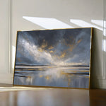 Abstract 1615 Canvas Art 18" x 24" / 45 x 60 cm / Black