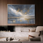 Abstract 1615 Canvas Art 18" x 24" / 45 x 60 cm / Black