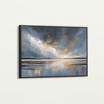 Abstract 1615 Canvas Art 18" x 24" / 45 x 60 cm / Black