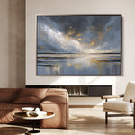 Abstract 1615 Canvas Art 60 x 40 cm / Black