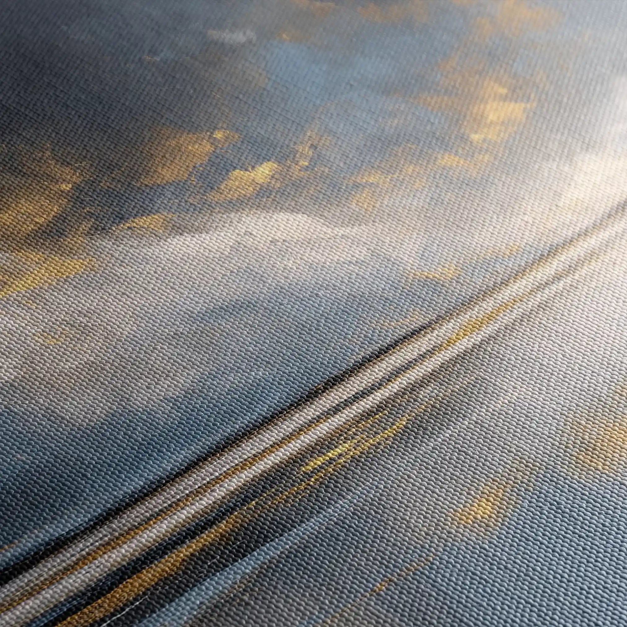 Abstract 1615 Canvas Art 60 x 40 cm / Black