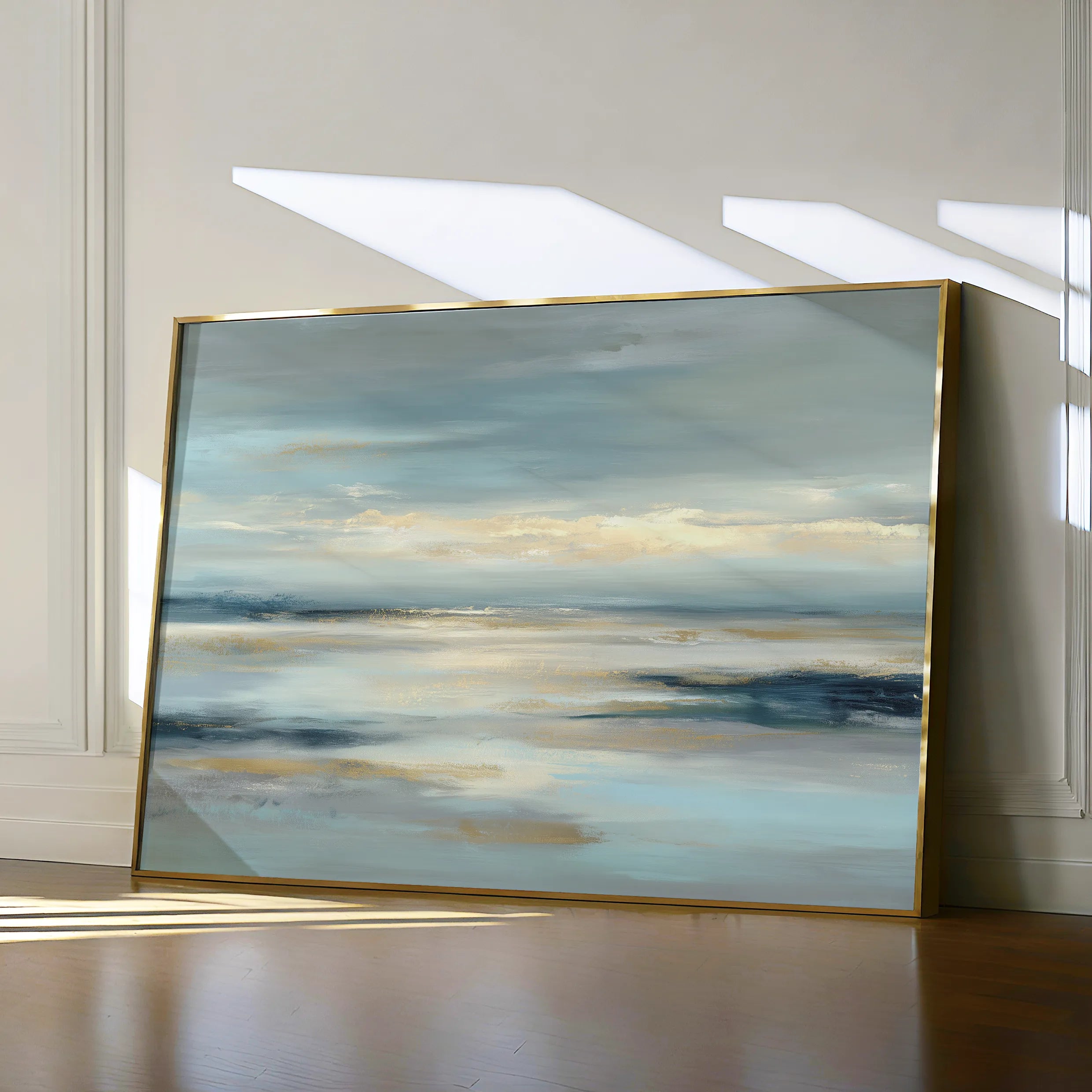 Abstract 1617 Canvas Art 18" x 24" / 45 x 60 cm / Black