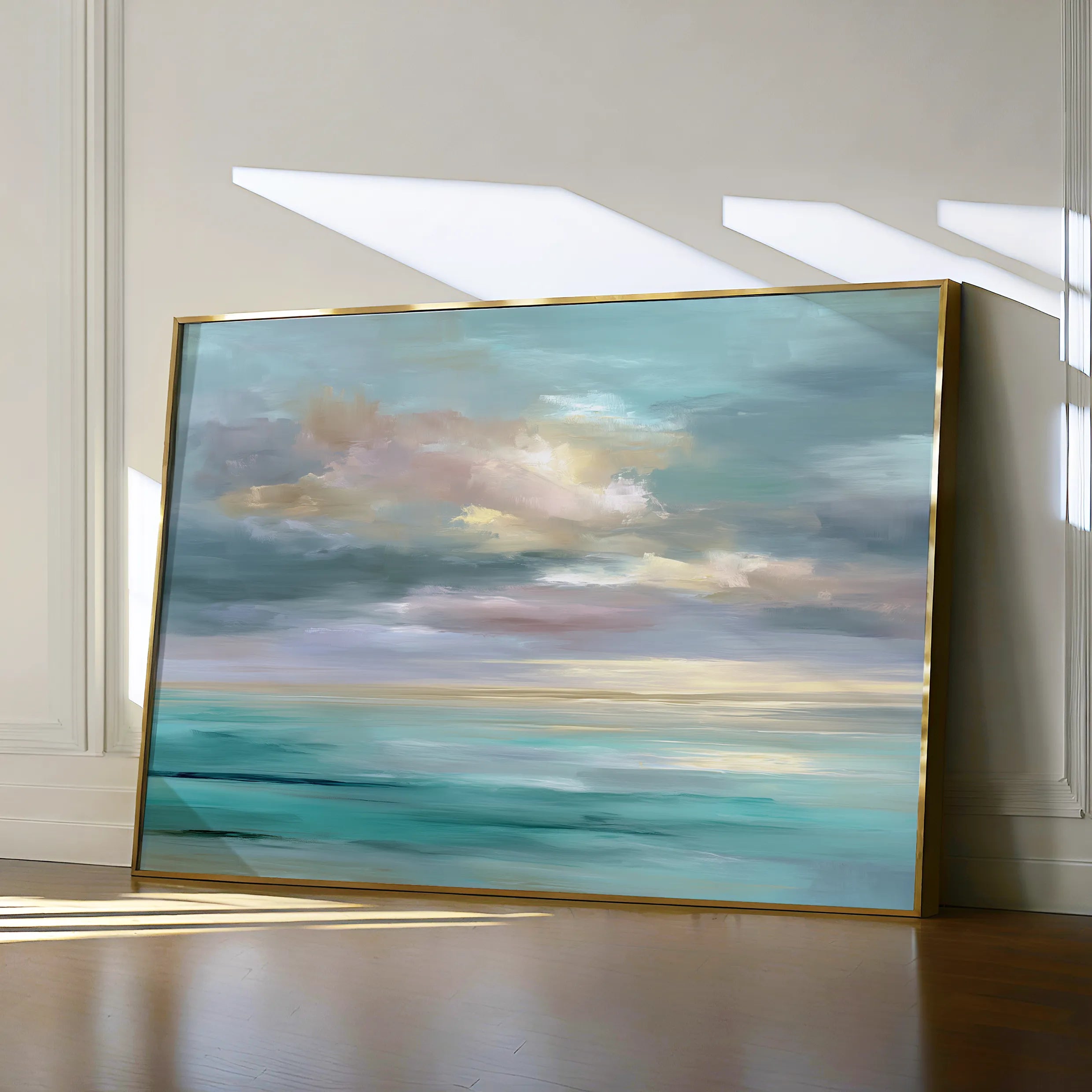 Abstract 1618 Canvas Art 18" x 24" / 45 x 60 cm / Black