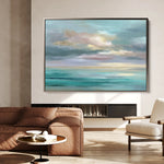 Abstract 1618 Canvas Art 18" x 24" / 45 x 60 cm / Black