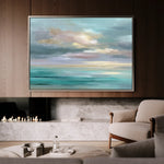 Abstract 1618 Canvas Art 18" x 24" / 45 x 60 cm / Black