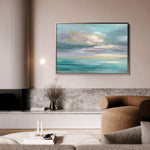 Abstract 1618 Canvas Art 18" x 24" / 45 x 60 cm / Black