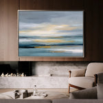 Abstract 1619 Canvas Art 18" x 24" / 45 x 60 cm / Black