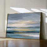 Abstract 1619 Canvas Art 18" x 24" / 45 x 60 cm / Black