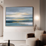 Abstract 1619 Canvas Art 18" x 24" / 45 x 60 cm / Black