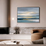 Abstract 1619 Canvas Art 18" x 24" / 45 x 60 cm / Black