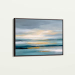Abstract 1619 Canvas Art 18" x 24" / 45 x 60 cm / Black