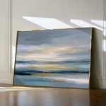 Abstract 1619 Canvas Art 60 x 40 cm / Black