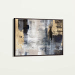 Abstract 162 Canvas Art 60 x 40 cm / Black