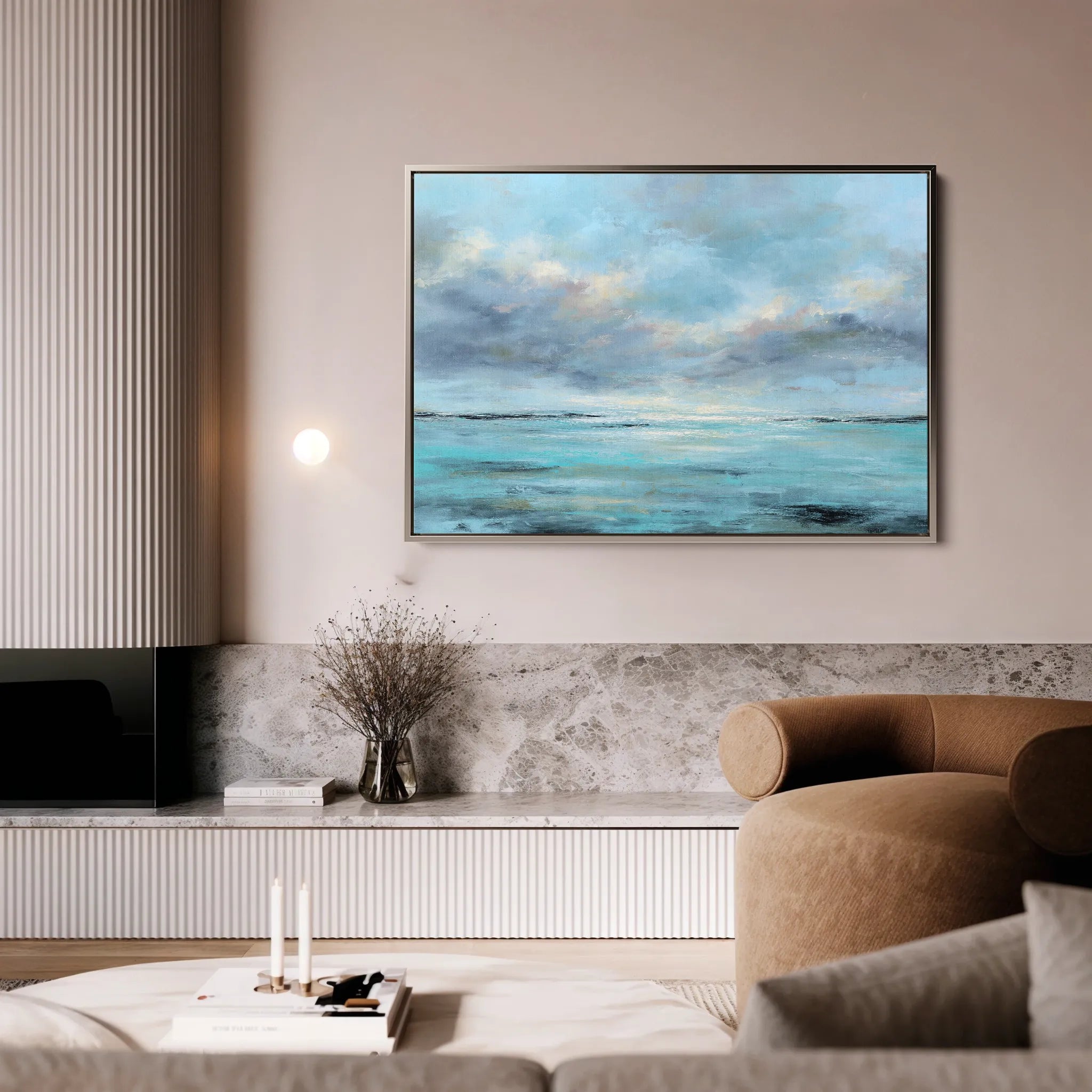 Abstract 1620 Canvas Art 18" x 24" / 45 x 60 cm / Black