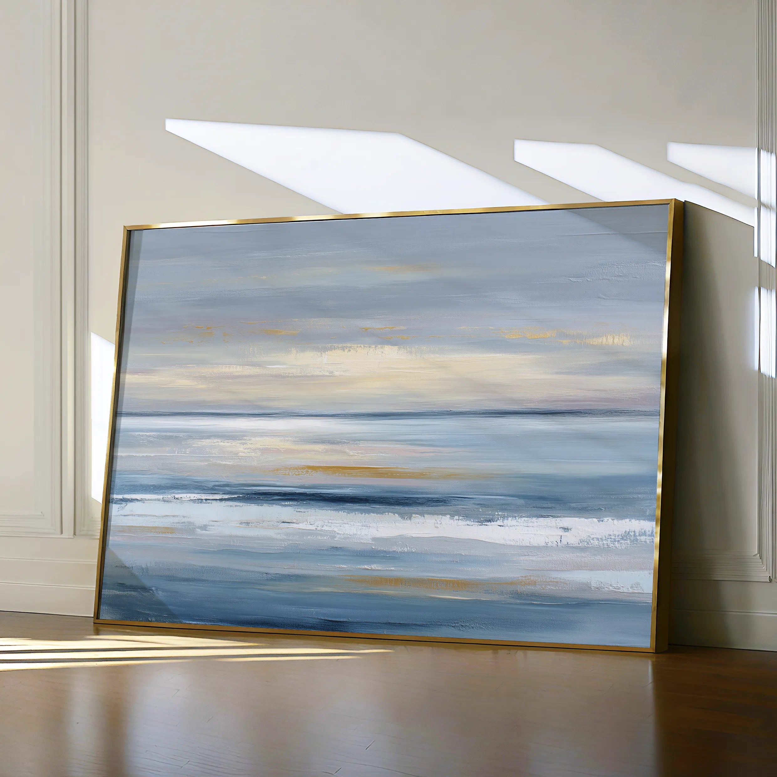 Abstract 1621 Canvas Art 18" x 24" / 45 x 60 cm / Black