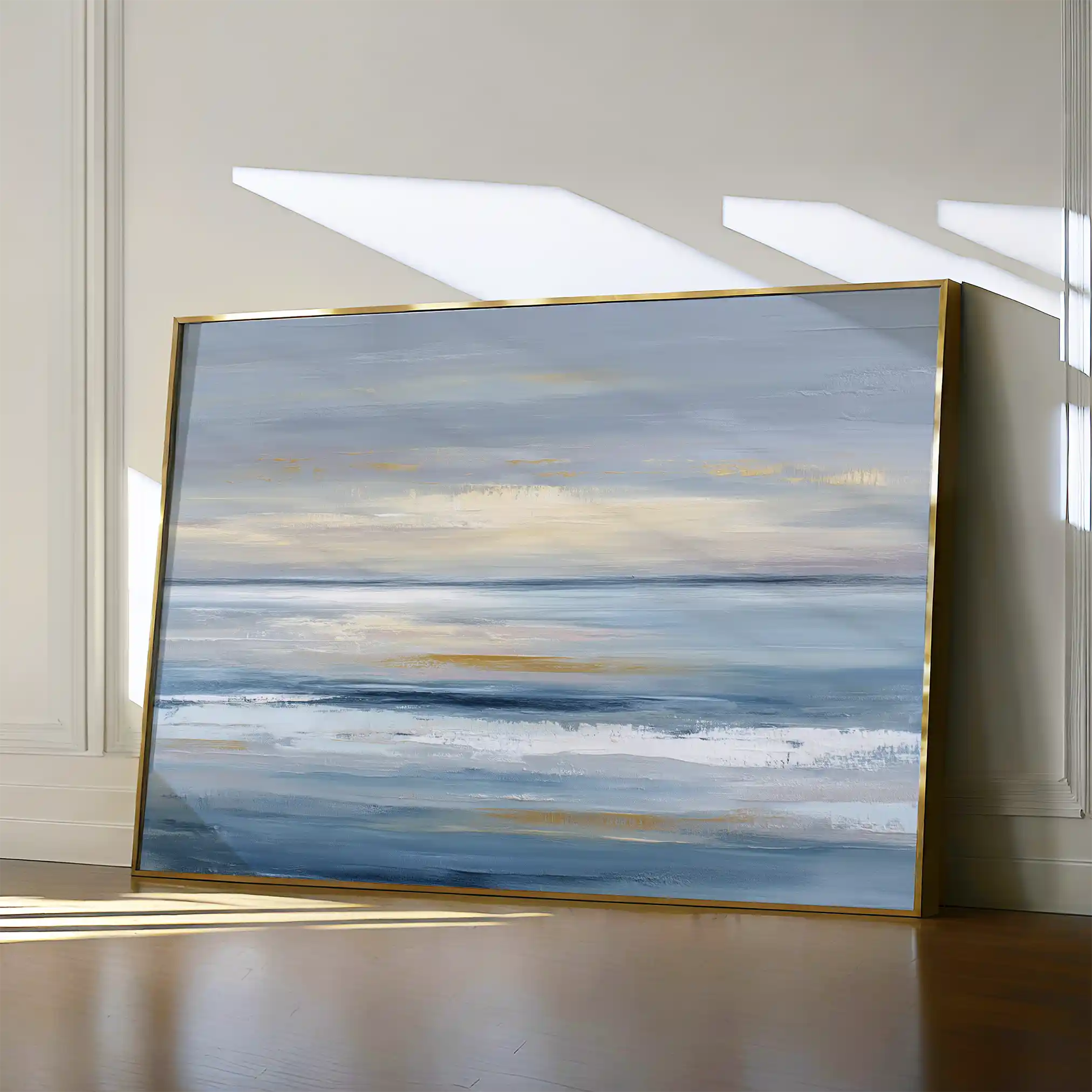 Abstract 1621 Canvas Art 60 x 40 cm / Black