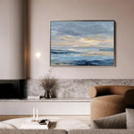 Abstract 1623 Canvas Art 18" x 24" / 45 x 60 cm / Black