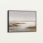 Abstract 1624 Canvas Art 60 x 40 cm / Black