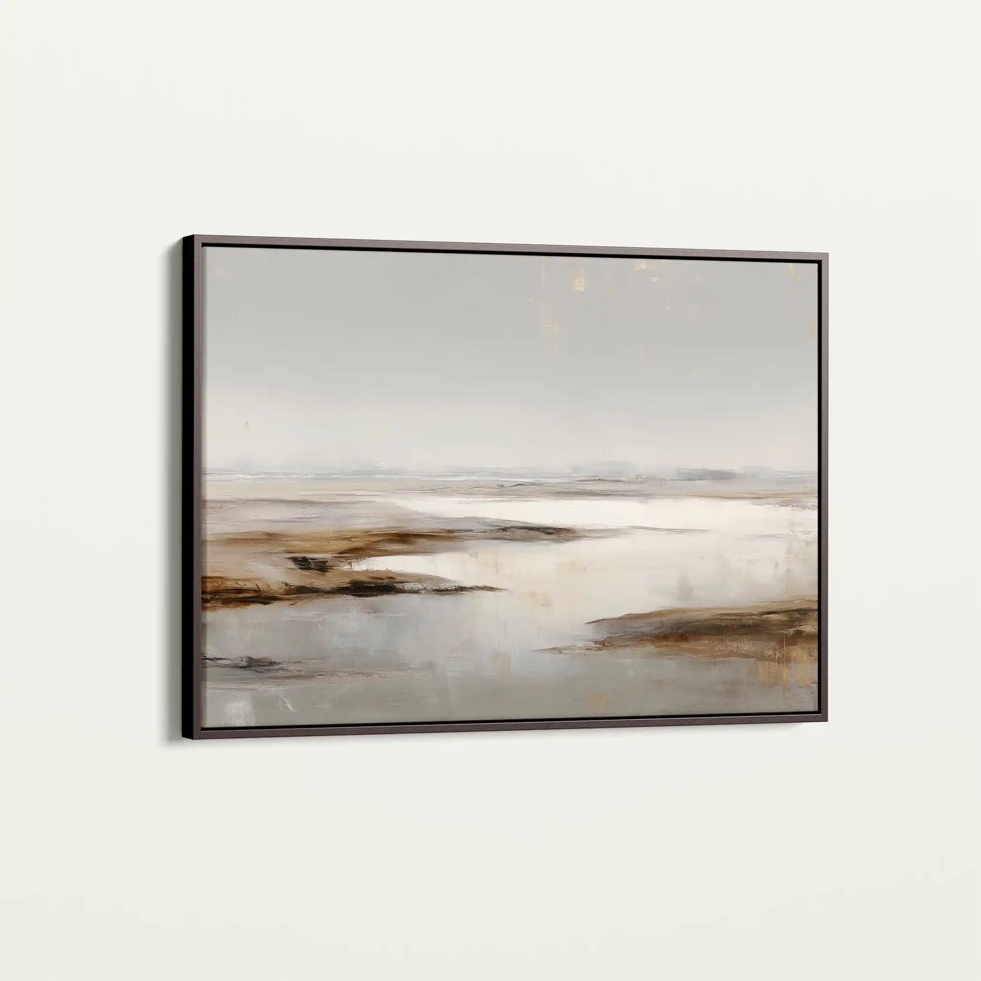 Abstract 1624 Canvas Art 60 x 40 cm / Black
