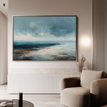 Abstract 1625 Canvas Art 18" x 24" / 45 x 60 cm / Black