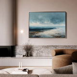 Abstract 1625 Canvas Art 18" x 24" / 45 x 60 cm / Black