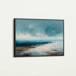 Abstract 1625 Canvas Art 60 x 40 cm / Black