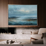 Abstract 1626 Canvas Art 18" x 24" / 45 x 60 cm / Black