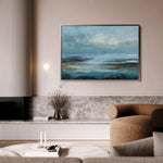 Abstract 1626 Canvas Art 18" x 24" / 45 x 60 cm / Black
