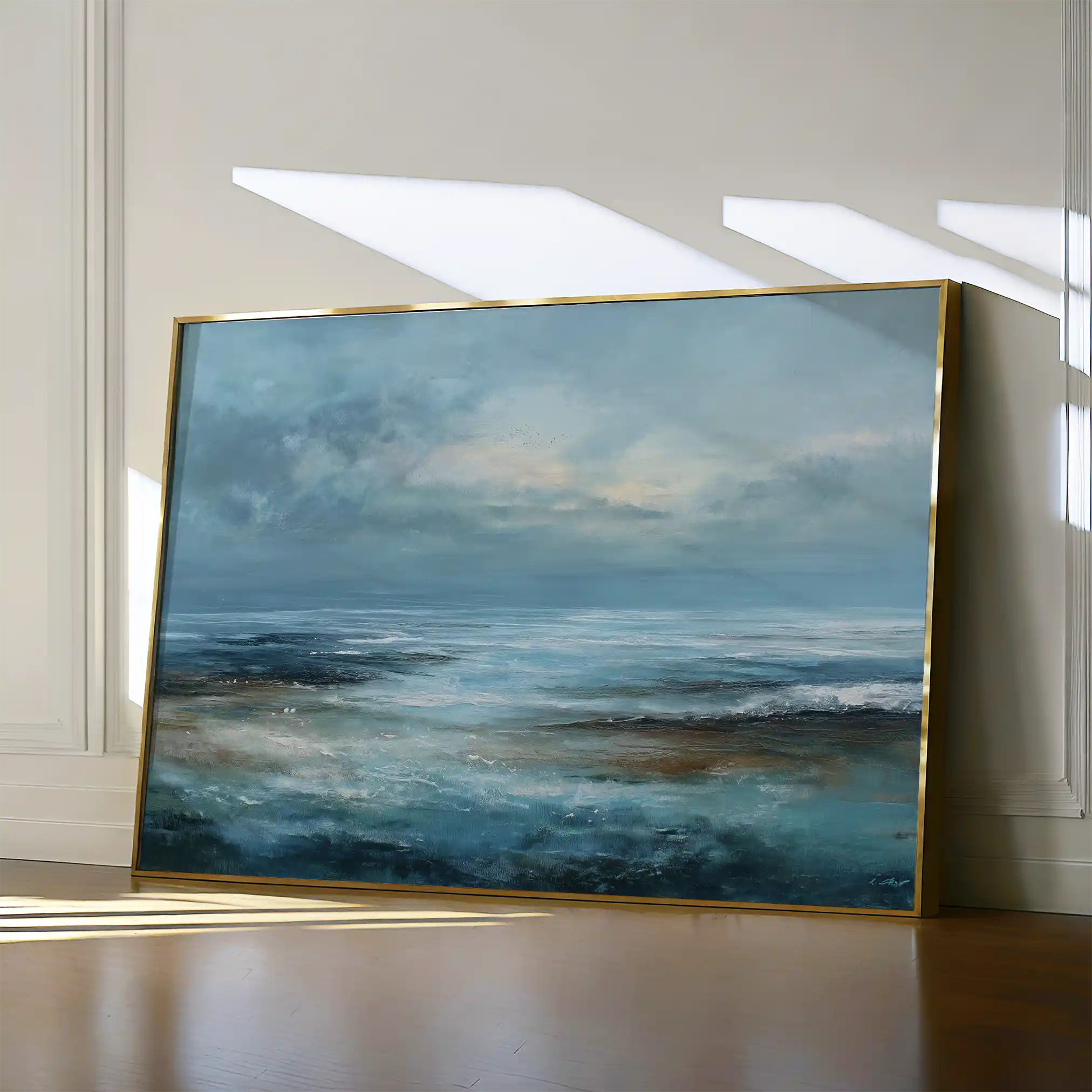 Abstract 1626 Canvas Art 60 x 40 cm / Black