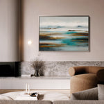 Abstract 1628 Canvas Art 18" x 24" / 45 x 60 cm / Black