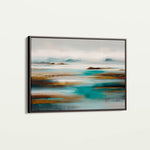 Abstract 1628 Canvas Art 18" x 24" / 45 x 60 cm / Black