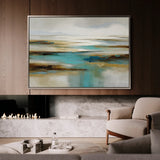 Abstract 1629 Canvas Art 18" x 24" / 45 x 60 cm / Black