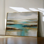 Abstract 1629 Canvas Art 60 x 40 cm / Black