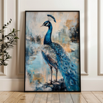 Animals 163 Canvas Art 18" x 24" / 45 x 60 cm / Black