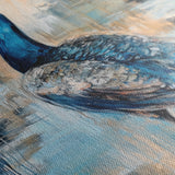 Animals 163 Canvas Art 18" x 24" / 45 x 60 cm / Black