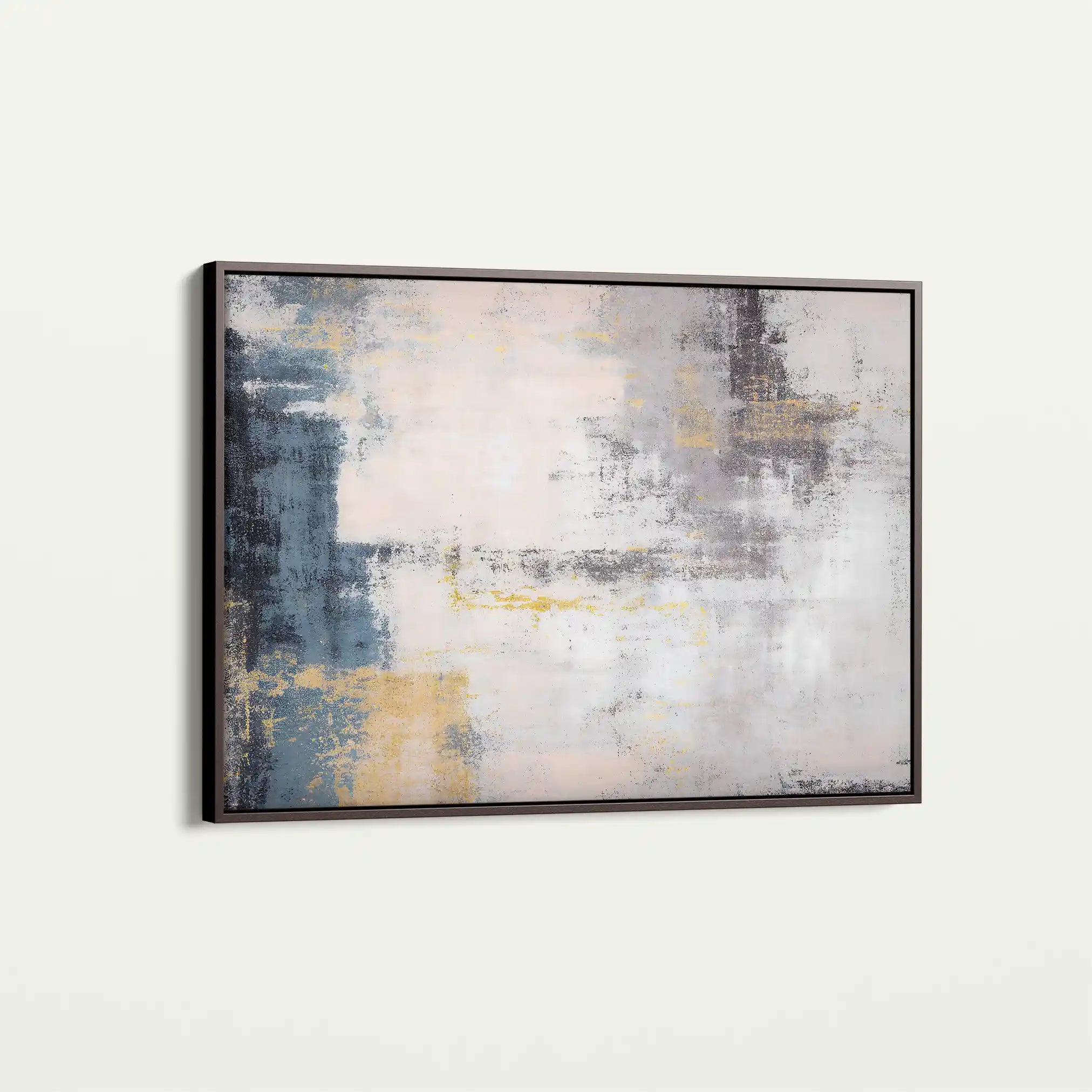 Abstract 163 Canvas Art 60 x 40 cm / Black