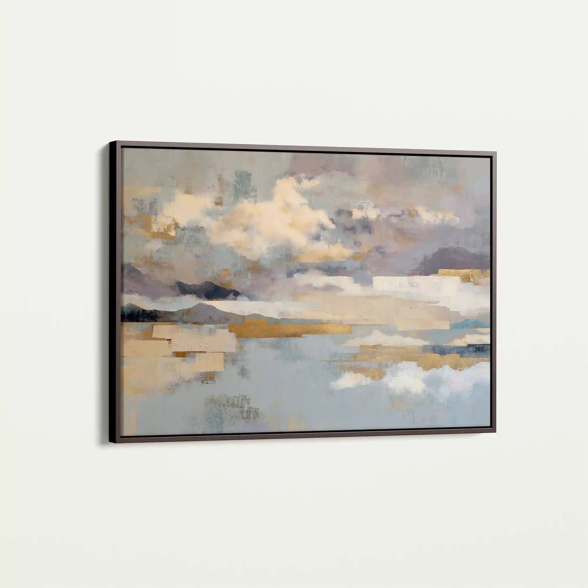 Abstract 1630 Canvas Art 60 x 40 cm / Black