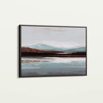 Abstract 1633 Canvas Art 18" x 24" / 45 x 60 cm / Black